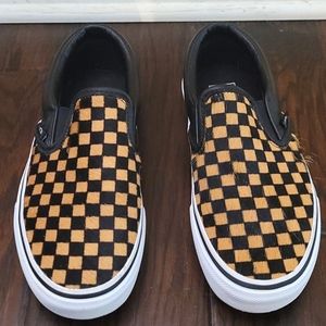 Vans Calf Hair Checkerboard Low Top